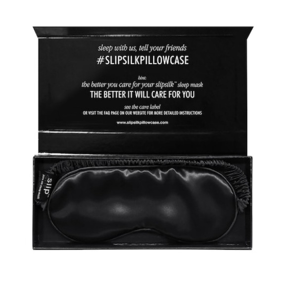 SLIP Pure Silk King Pillowcase & Eye mask NEW - Picture 10 of 16